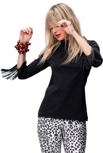 Fringe Sleeves – Nicole Frank TWE