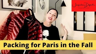 Paris Packing Tips for Fall w/ Yellow Brick Runway